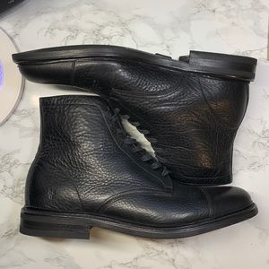 Frye SETHCAP TOE LACE UP LEATHER BOOT